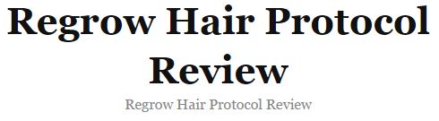 Logo by regrow hair protocol reviews.com